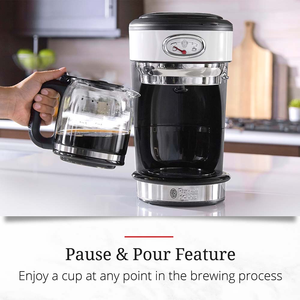 Russell hobbs retro outlet coffee maker